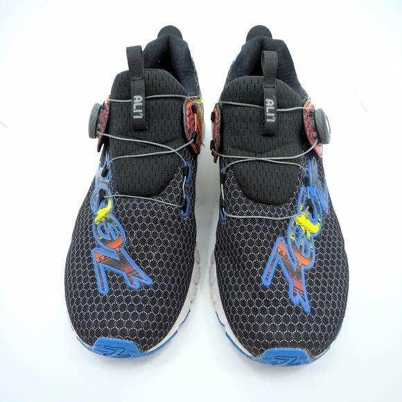 Zoot Run Ali'i Flying Hawaiian Unisex Running Shoes Men's 9.5 Black Rainbow - Picture 3 of 14